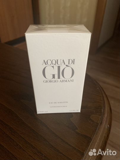 Giorgio Armani Acqua Di Gio pour homme 100мл