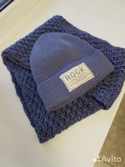 Шапочка и снуд из 100 шерсти