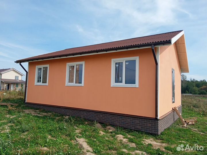 Деревянный дом 72м