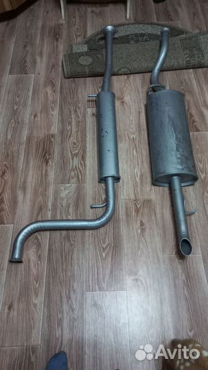 Глушитель и резонатор на Ваз2110