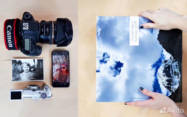 Дизайн, вёрстка фотокниг на заказ