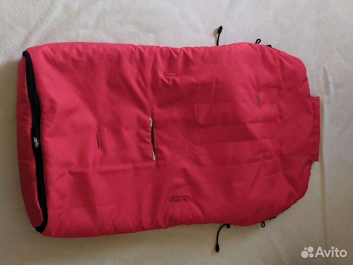 Зимний конверт в коляску на овчине