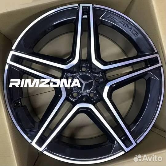 Литые диски в стиле Mercedes R21 5x112 srt