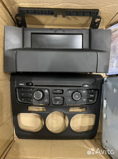 Магнитола на citroen c4