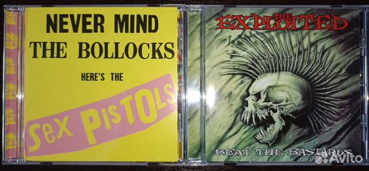 Sex Pistols, The Exploited, CD, Сд диски