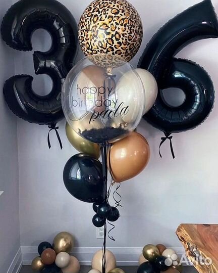 Шары надувные с гелием Шары Цифры