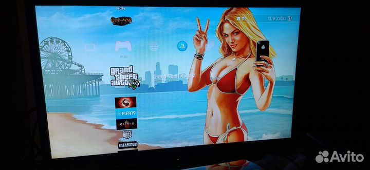 Sony playstation 3 super slim 500gb +100 игр