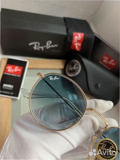 Солнцезащитные очки Ray Ban 3447 голубые (561)
