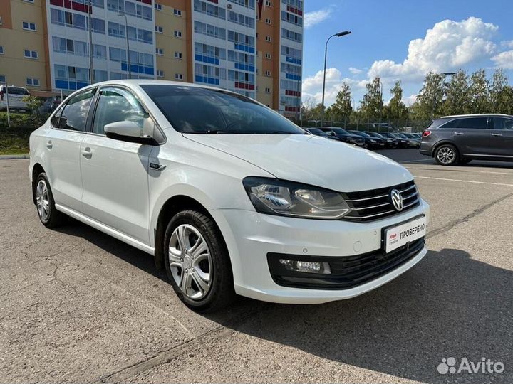 Volkswagen Polo 1.6 AT, 2019, 89 120 км