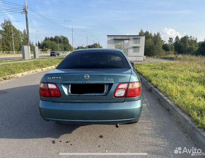 Аренда автомобиля nissan almera n16 1.8ат