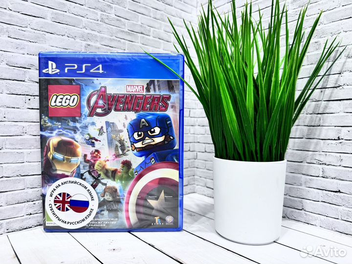 Lego Marvel Avengers (Новый диск) PS4