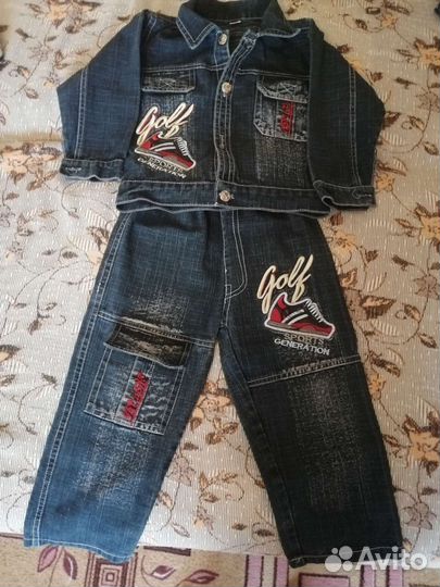 Джинсовый костюм