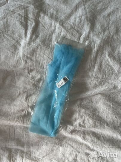 Перчатки женские длинные из тонкого фатина