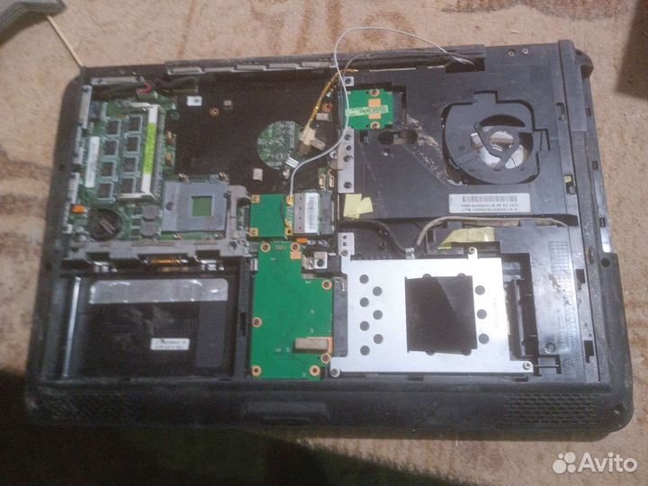 Ноутбук asus на запчасти