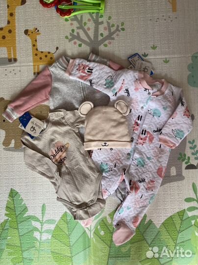 Пакет вещей на девочку 68 см