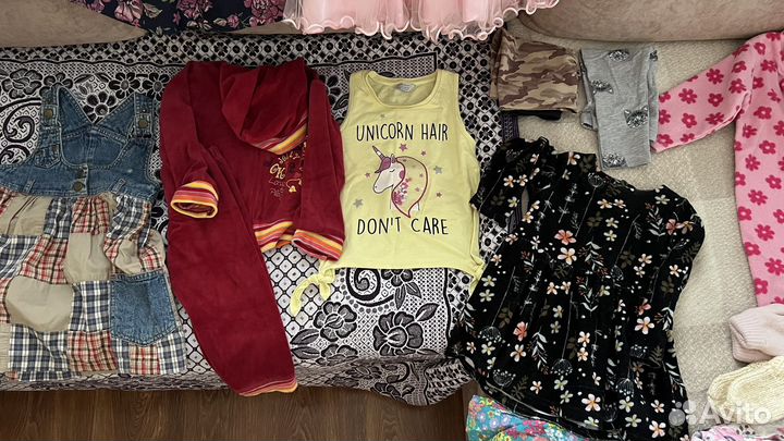 Вещи пакетом на девочку 74 80