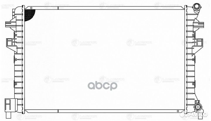 Радиатор охл. 620x414x16 LRc 18GF luzar