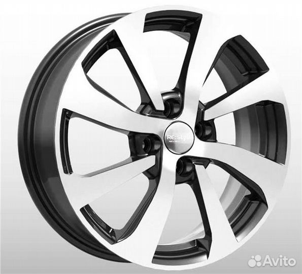 K&K кс893 : 6x16 4*100 Et:52 Dia:54,1 алмаз чёрный