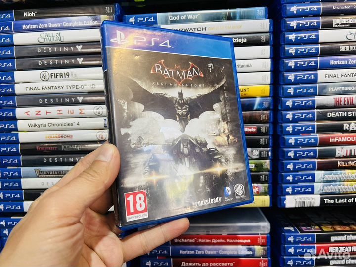 Batman arkham knight ps4 диск