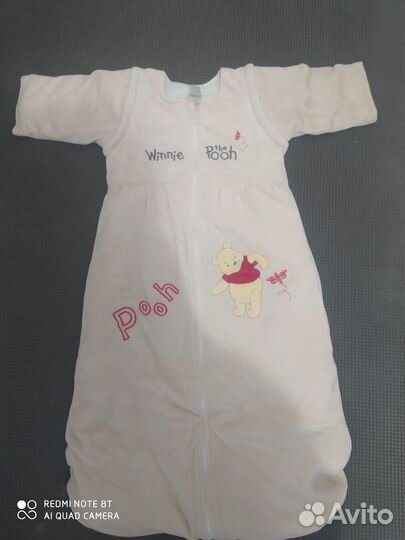 Спальный мешок детский теплый