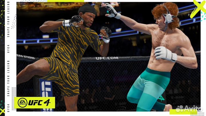 Диск для ps4 UFC4