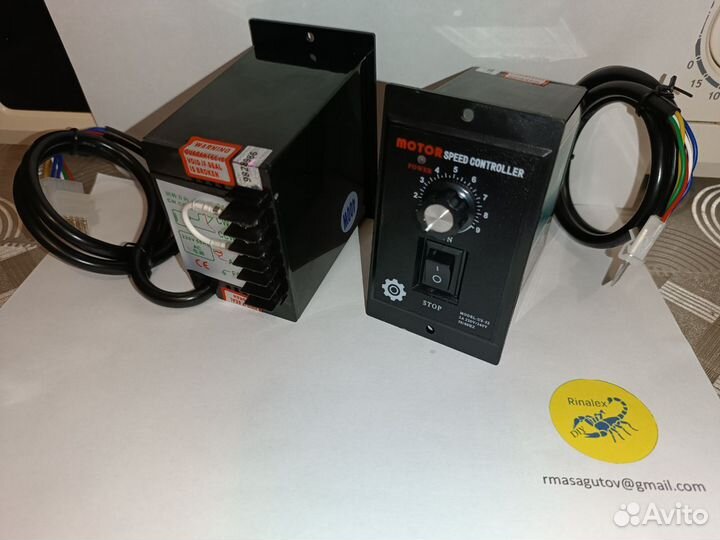 Контроллер скорости, рег-тор обо-ов двиг-ля