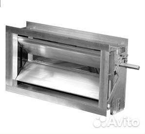 Клапан для прямоугольных каналов авк