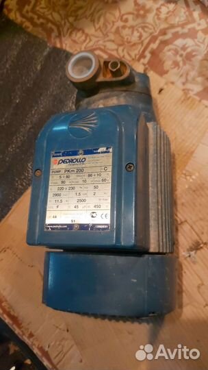 Поверхностный вихревой насос Pedrollo pump PKm 200