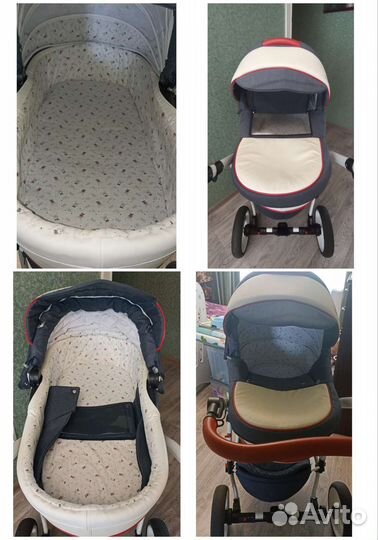 Коляска 2 в 1 bebe mobile movo