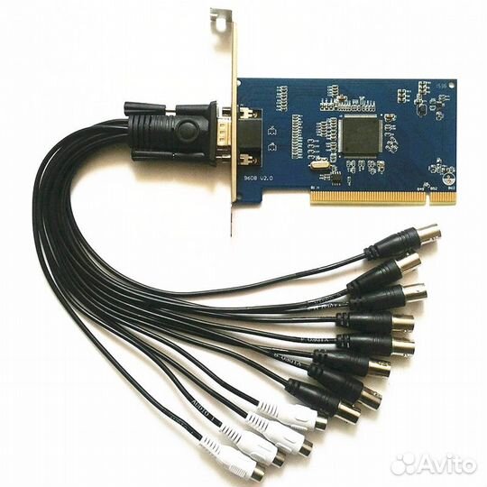 Карта видеозахвата на 8 камер новая