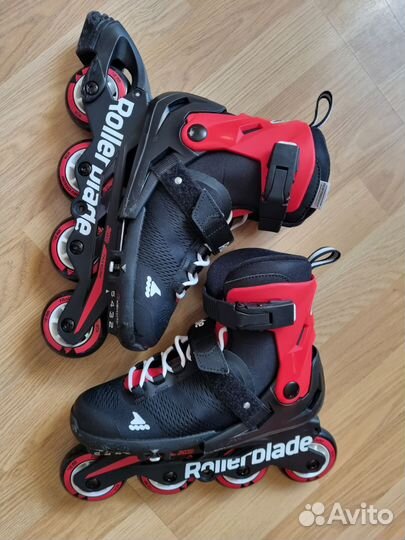 Коньки роликовые раздвижные Rollerblade 33-36,5