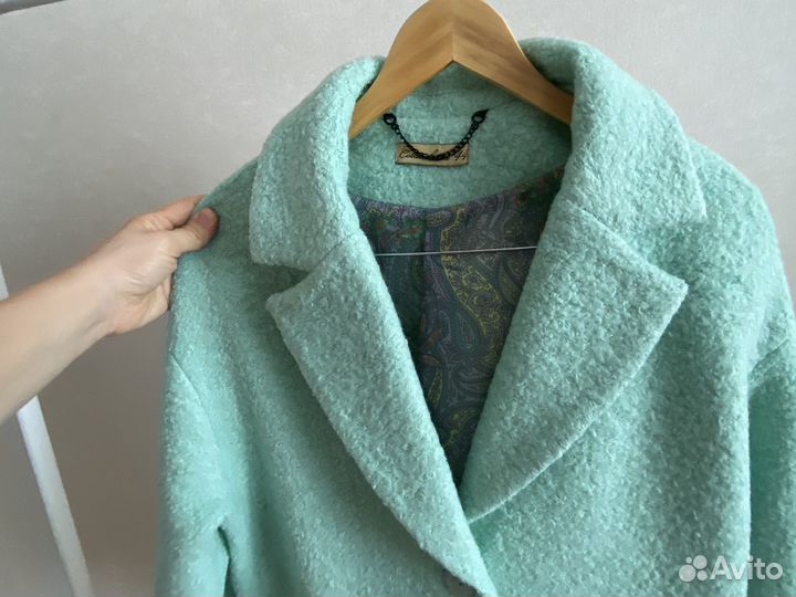 Пальто жакет осеннее демисезонное 44 новое
