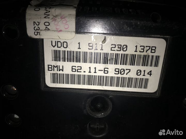 Щиток приборов USA BMW X5 E53 2000-2007 Б/У