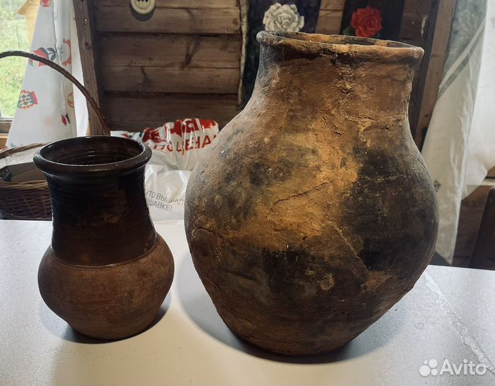 Глиняная крынка СССР