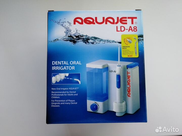 Ирригатор aquajet LD-A8 (можно на запчасти)