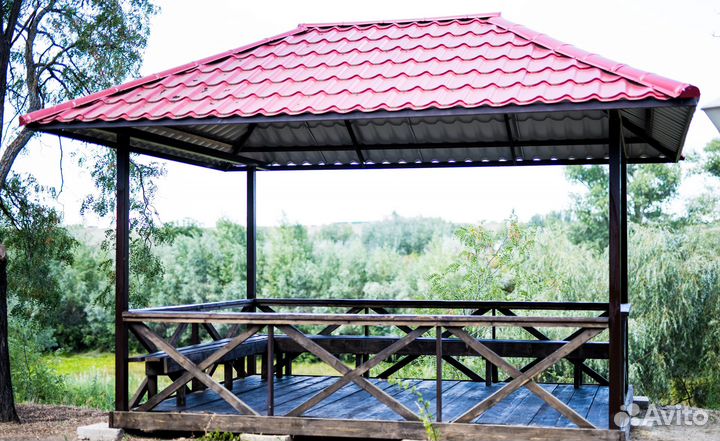 Открытая беседка Loft для праздников и мероприятий