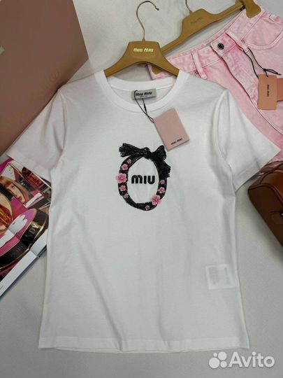 Футболка MIU MIU премиум