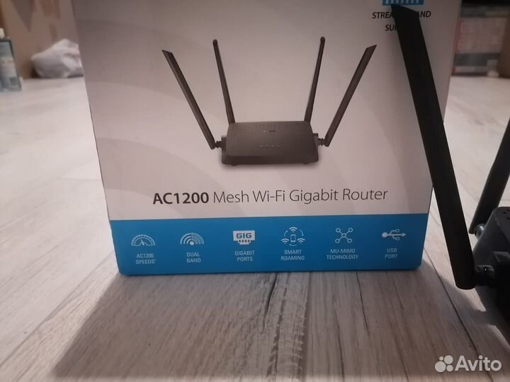 Вай фай роутер D-Link dir 825