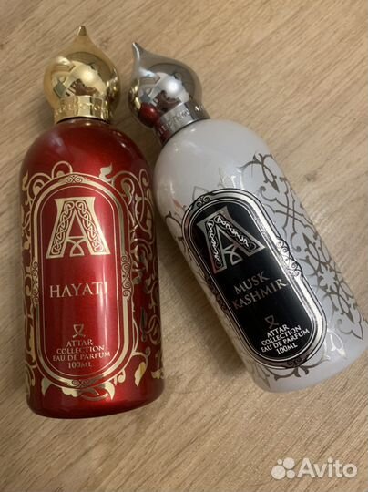 Attar collection musk kashmir оригинал (пустые)