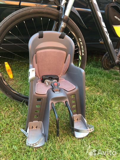 Детское велокресло заднее