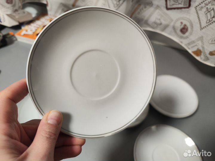 Блюдца новые