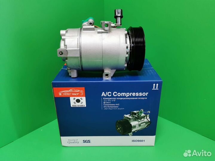 Компрессор кондиционера Hyundai Elantra