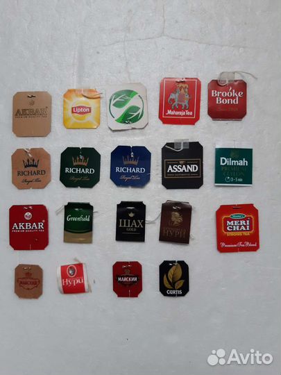 Чай, пакетик (40 шт. одним лотом, в коллекцию )