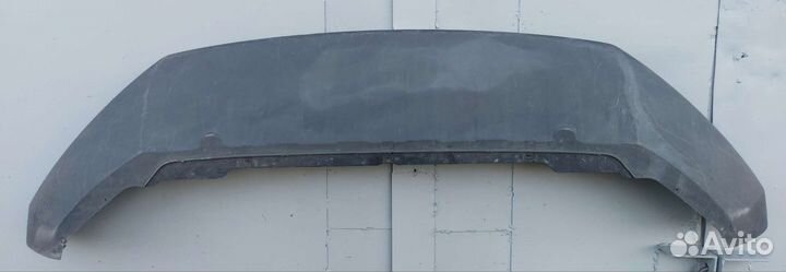 Спойлер переднего бампера губа Skoda Karoq