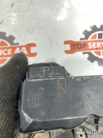 Дросельная заслонка Lexus Rx400H MHU38 3mzfe 2007