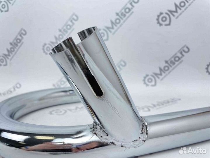 Трубы Урал выхлопные (на один глушитель) Рога новы