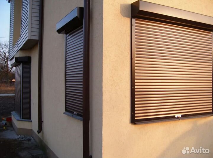 Роллеты, рольставни на окна