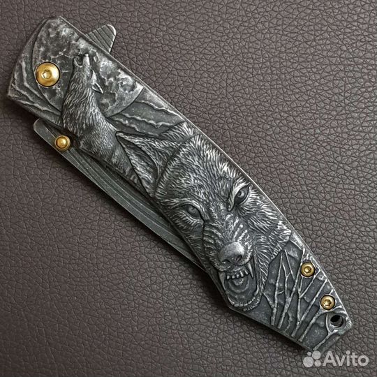 Нож подарочный складной 