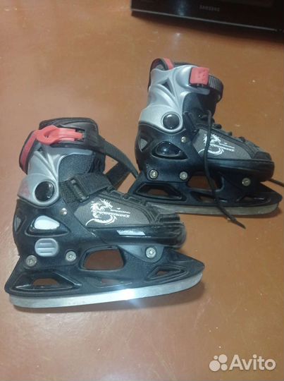Коньки раздвижные детские размер 29-32