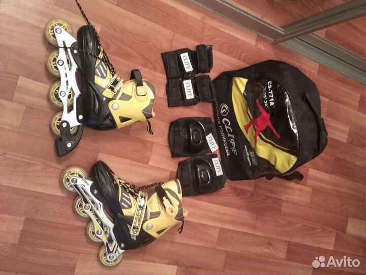 Ролики раздвижные 35-38 размер